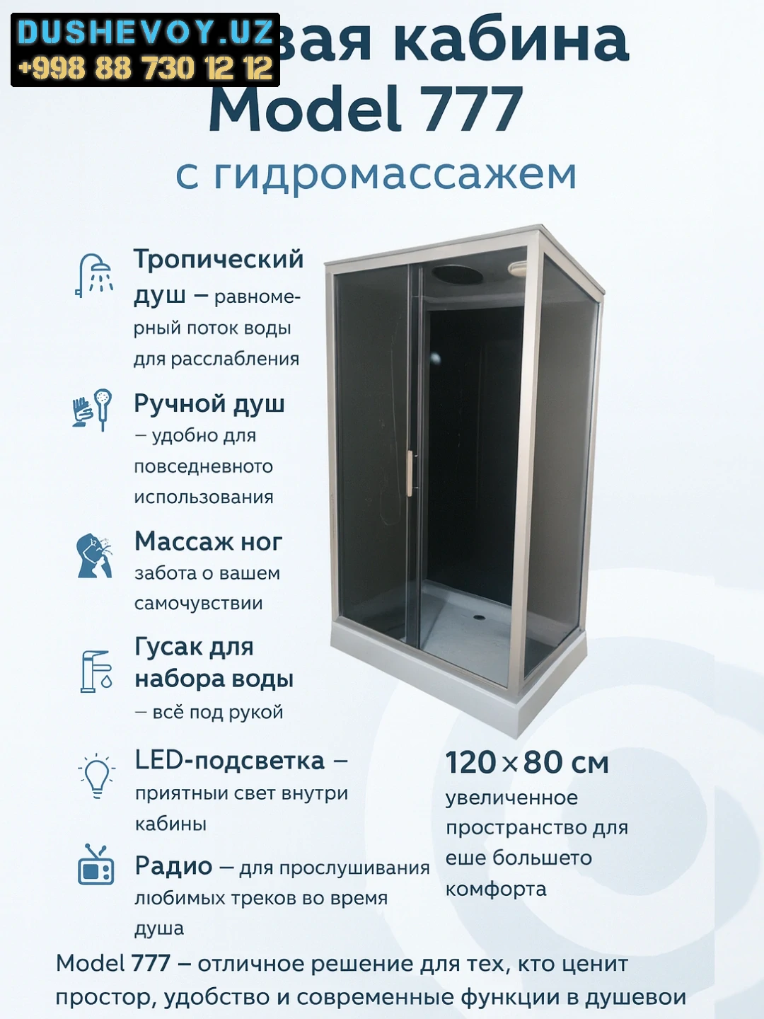 Poddonli dush - Dushavoy Kabina Poddonli dush - Dushavoy Kabina